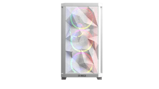 M.RED StarDust Mini Blanc ARGB - mT/sans alim./mATX
