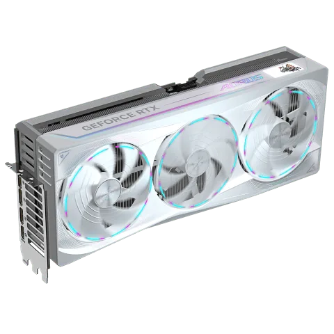 Gigabyte AORUS GeForce RTX 5090 MASTER ICE 32G, vue 7