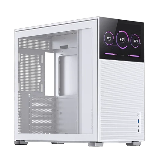 Jonsbo D41 Mesh Blanc Screen, vue 1