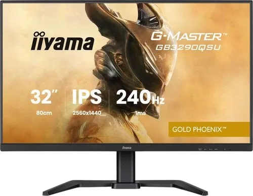 Iiyama GB3290QSU-B1 - 32" QHD 240Hz IPS 1ms FreeSync Premium