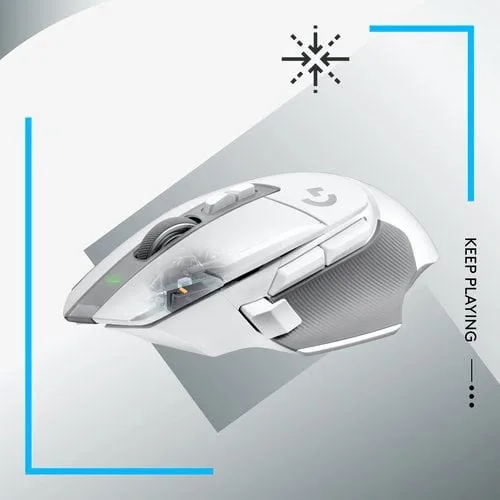 Logitech G502 X Lightspeed - Sans-Fil - Blanc