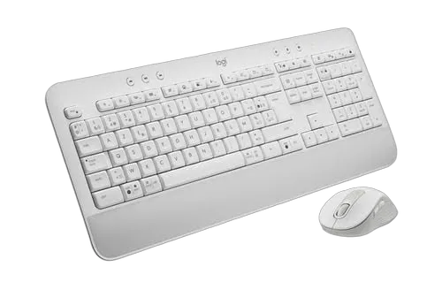 Logitech MK650 Offwhite Signature - Wireless combo