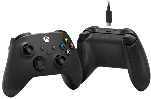 Microsoft Manette Xbox + Cable USB-C - Carbon Black
