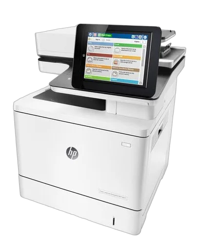 HP Color LaserJet Enterprise MFP M577dn - Blanc, vue 3