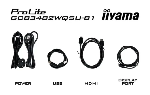 Iiyama G-MASTER GCB3482WQSU-B1 - 34" CURVE UWQHD 120Hz VA 0.6ms HDR FreeSync Premium, vue 4