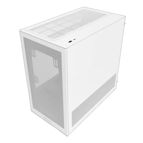 NZXT H3 Flow Blanc - MT/Sans Alim/mATX