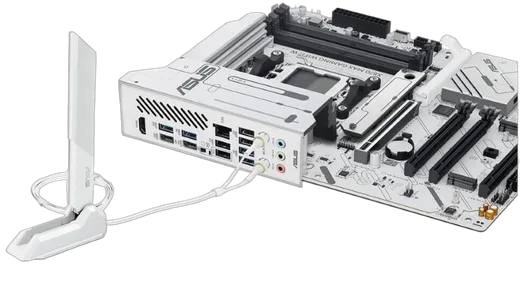 Asus X870 MAX GAMING WIFI7 W, vue 10