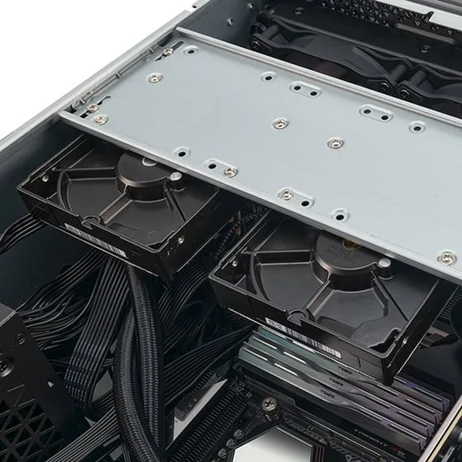 Silverstone RM44 - Rack 4U/Sans Alim/SSI-EEB, vue 10
