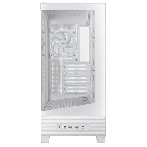 Asus Prime A31 PLUS TG ARGB Blanc - MT/Sans Alim/ATX