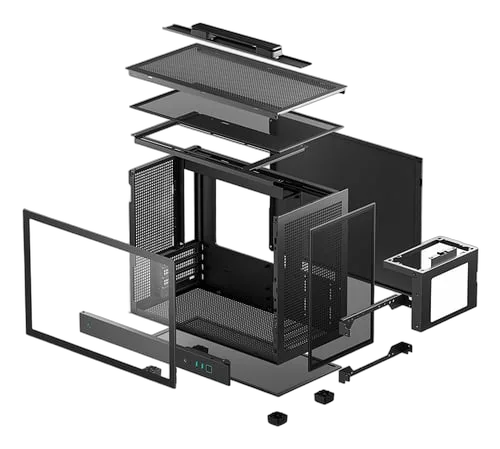 Deepcool CH160 Plus Noir - mT/Sans Alim/mATX, vue 8
