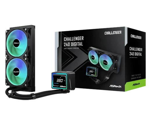 ASRock Challenger 240 DIGITAL - 240mm - Noir