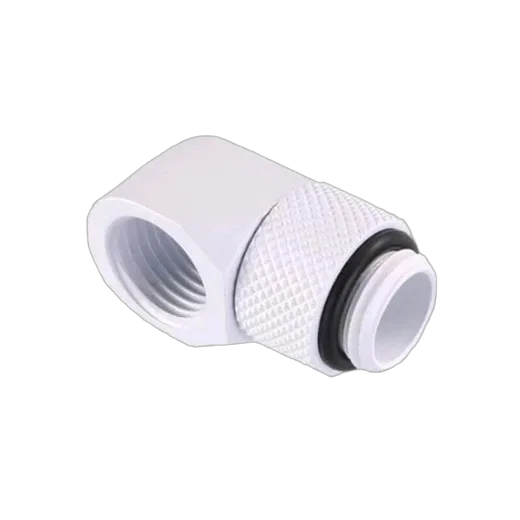 CONSTRUCTEUR Fitting coudé rotatif 90° blanc - 14mm, vue 1
