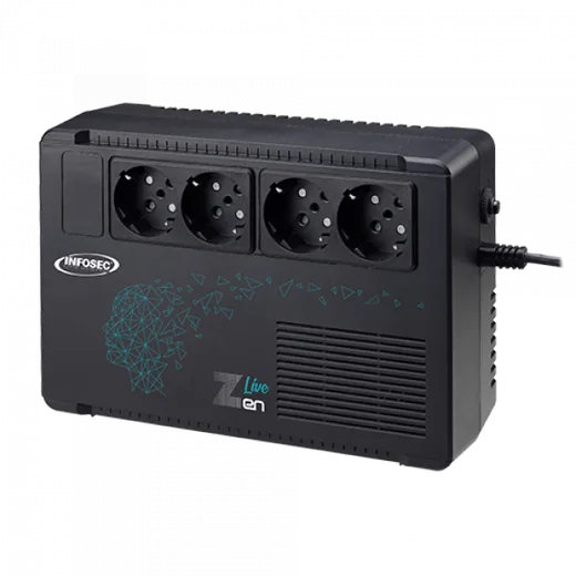 Infosec ZEN LIVE 500VA, vue 1