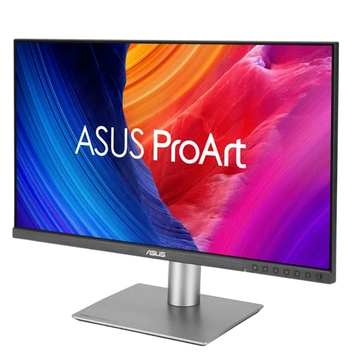 Asus ProArt PA27JCV - 27" 5K 60Hz IPS 99 % DCI-P3 USB-C Calman Verified KVM, vue 3