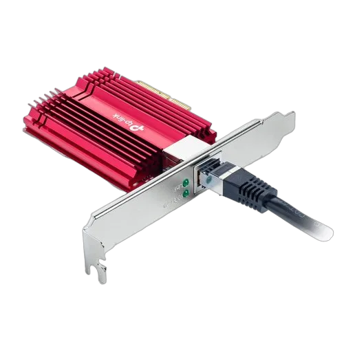 TP-Link PCI-E 4x - 1 port 1/2.5/5/10GB-T - TX401-Seconde Vie