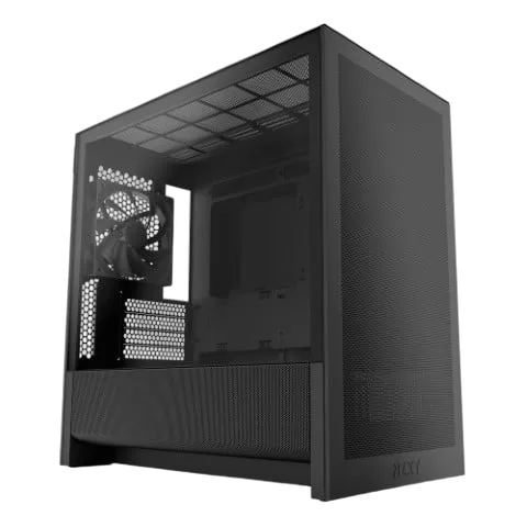 NZXT H3 Flow Noir - MT/Sans Alim/mATX, vue 9