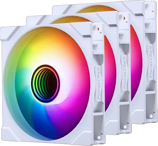 Phanteks M25 Gen2 PWM Blanc Reverse Blade (3x140mm) D-RGB