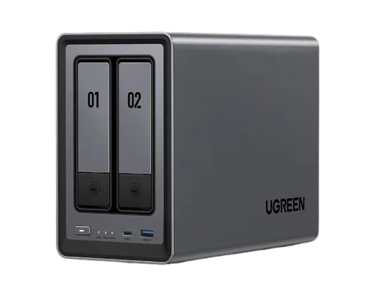 UGREEN DXP2800 - 2 Baies avec 2 disques 2To IronWolf