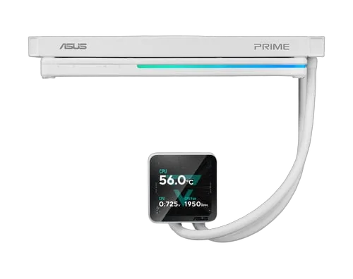 Asus Prime LC II 360 ARGB LCD - 360mm - Blanc