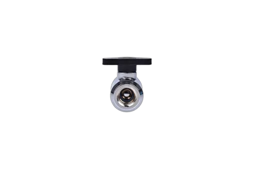 Alphacool Eiszapfen valve 2 voies G1/4 - Chrome, vue 3