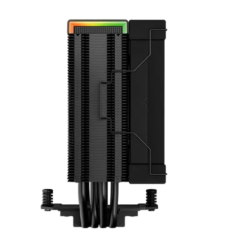 Deepcool AK400 DIGITAL - Noir, vue 3