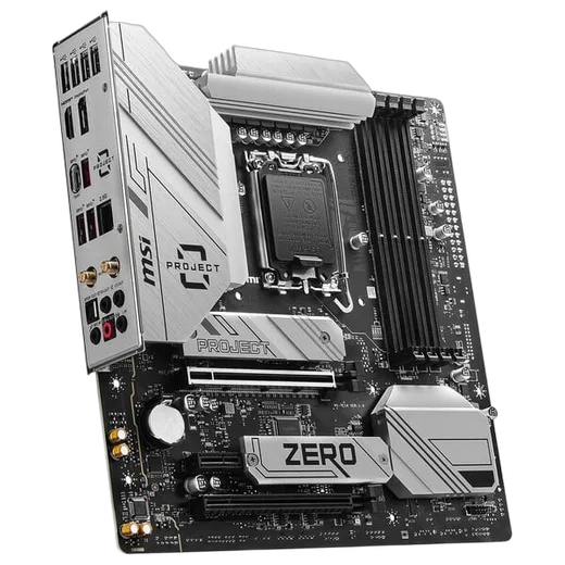 MSI B760M PROJECT ZERO - B760/LGA1700/DDR5/mATX-Seconde Vie