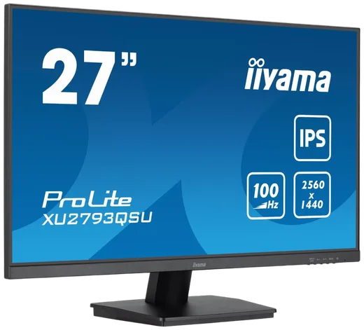 Iiyama PROLITE XU2793QSU-B6 - 27" QHD 100Hz IPS 1ms FreeSync