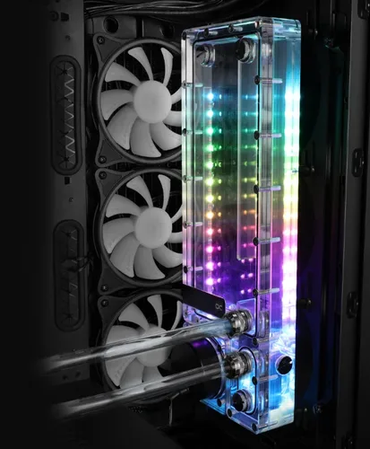 Alphacool Core Flat Reservoir 360 - Pompe incluse, vue 5