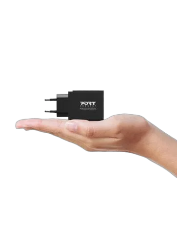 Port Chargeur mural GaN 45W - 2 ports + Câble USB-C 2m, vue 5