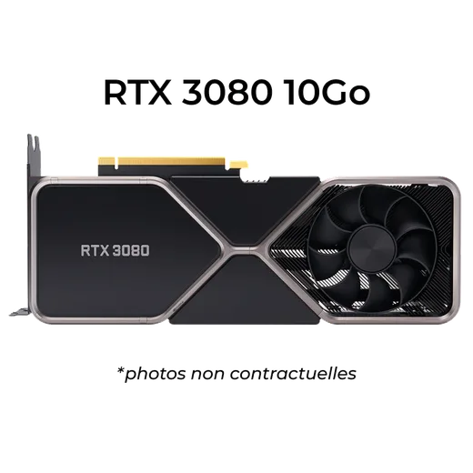 MSI Carte graphique RTX 3080 WB 10GB