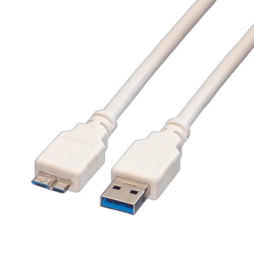 VALUE Câble USB 3.2 Gen1 - Micro USB 3 - 0.8m