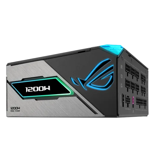 Asus ATX 1200W - 80+ Platinum - ROG THOR 1200P3 Gaming, vue 5