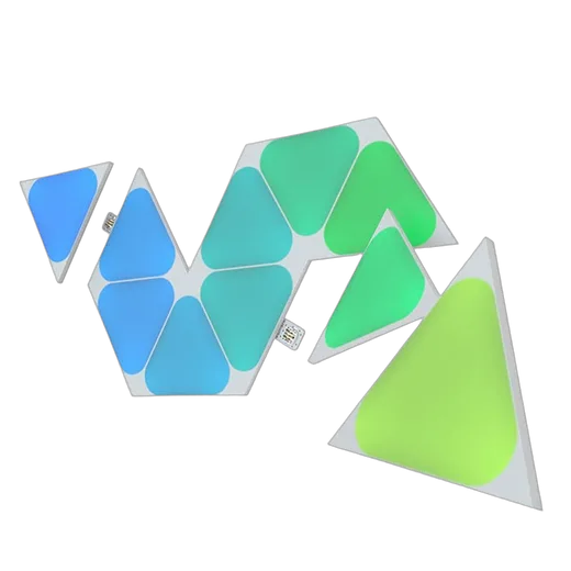 Nanoleaf Shapes Mini Triangles Pack Expansion - 10 pièces, vue 1