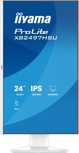 Iiyama XB2497HSU-W1 - 23.8" FHD 120Hz IPS Pivot HP Blanc
