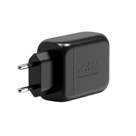 Port Chargeur mural GaN 65W - 2 ports + Câble USB-C 2m