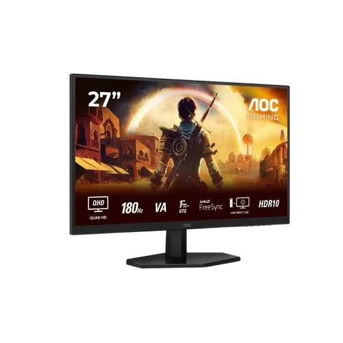 AOC Q27G42XNE - 27" QHD 180Hz Fast VA 0.5ms HP FreeSync-Seconde Vie, vue 2