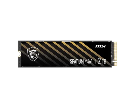 MSI Spatium M461 500Go M.2, vue 5