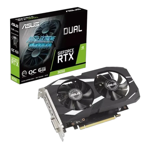 Asus DUAL-RTX3050-O6G, vue 10