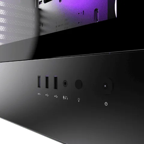 M.RED BlackBird ARGB - MT/Sans Alim/ATX, vue 10
