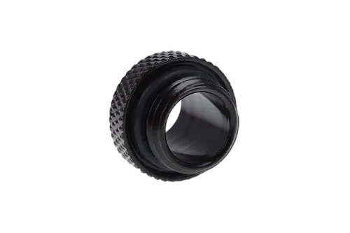 Alphacool Eiszapfen double raccord G1/4 vers G1/4 - Noir, vue 3