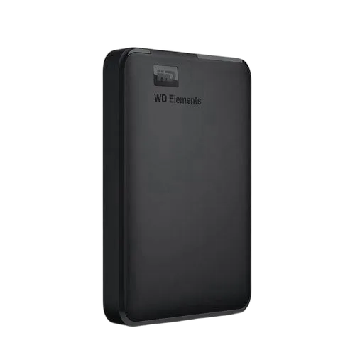 WD 5To - Elements Portable - WDBU6Y0050BBK-WESN, vue 3
