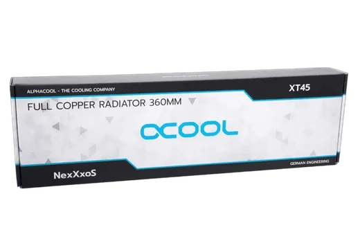Alphacool Radiateur 360mm  Blanc -  HPE-45 Full Cuivre, vue 6