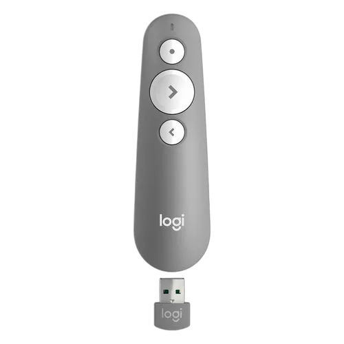 Logitech R500 Laser Presentation Remote Grey, vue 2