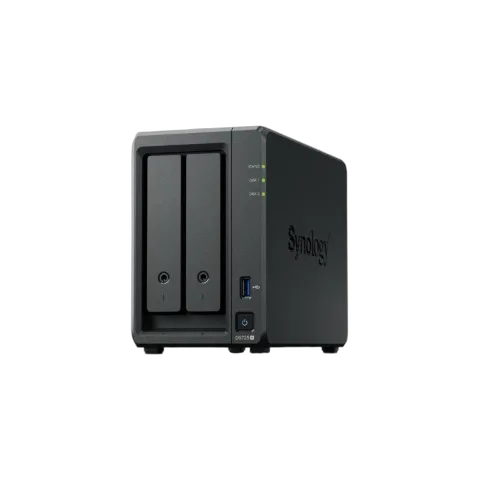 Synology DS725+ - 2 baies avec 2 disques de 6To HAT3300-6T, vue 3