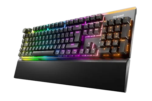 be quiet! Light Mount Silent Tactile - Mécanique - Filaire - RGB - Noir