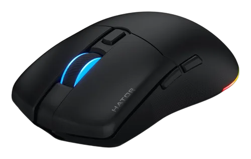 Hator Pulsar 4 - Sans fil - RGB - Noir
