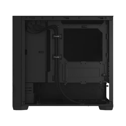 Fractal Design Pop Mini Silent Black Solid - mT/SansAlim/ITX, vue 6