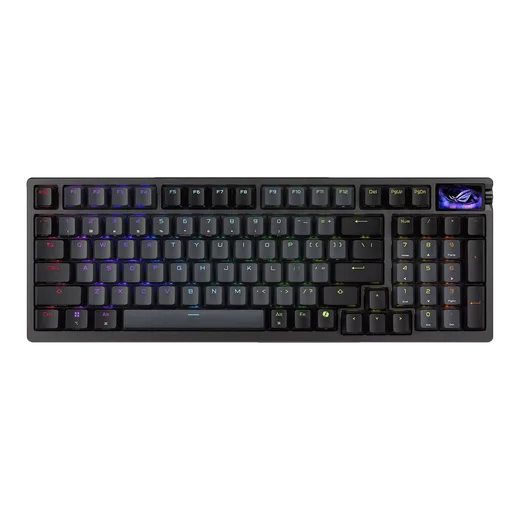 Asus ROG Azoth 96 HE - Magnétique - Sans-Fil - RGB - Noir
