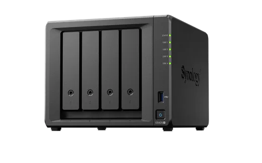 Synology DS425+ - 4 Baies avec 4 disques de 8To IronWolf, vue 4