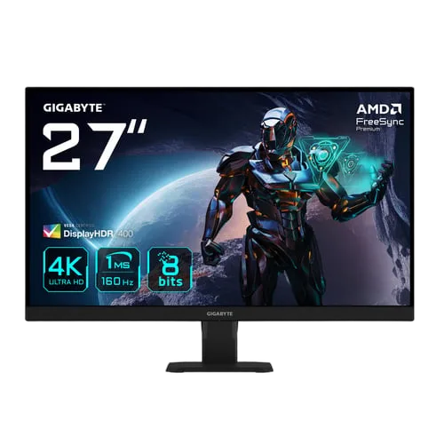 Gigabyte GS27U - 27" 4K 160Hz Fast-IPS 1ms HDR Adaptive Sync, vue 1